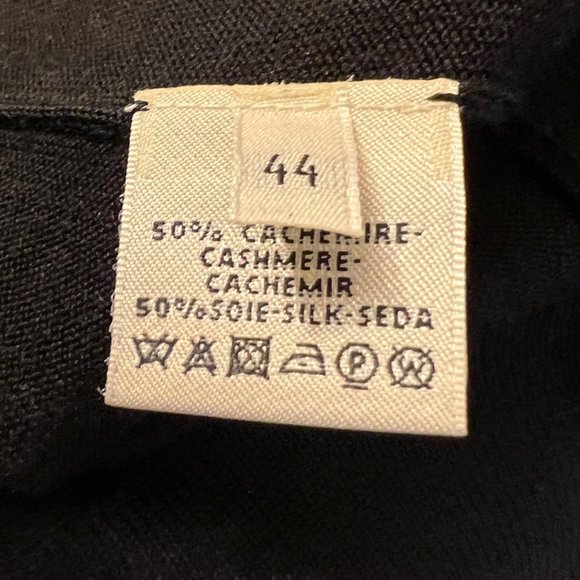 Hermes NWT Womens Cardigan Cashmere Silk EU Size 44 Sweater - Picture 8 of 16